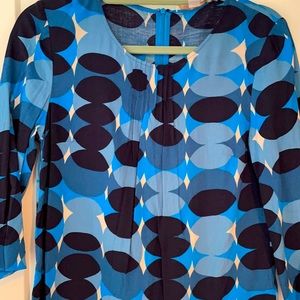 Art Deco Blue Boden Top